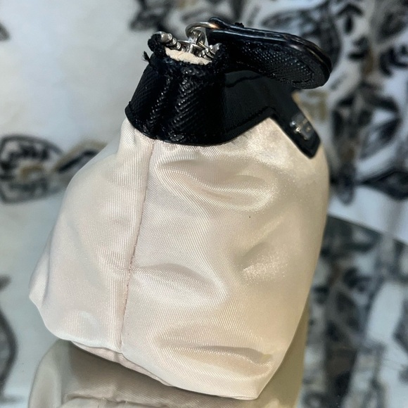 Salvatore Ferragamo Parfums Nylon Zip Top Small Cosmetic Clutch Bag - Picture 2 of 11